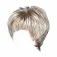 thumbnail image 1 of Women's Fashion Short Hair Wig Light Golden Synthetic Fiber Hairpiece for Daily Style, 1 of 8