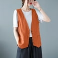 thumbnail image 1 of Women's Fashion Sleeveless Outerwear Vest Lightweight Casual Layering Piece for Everyday Wear, 1 of 3