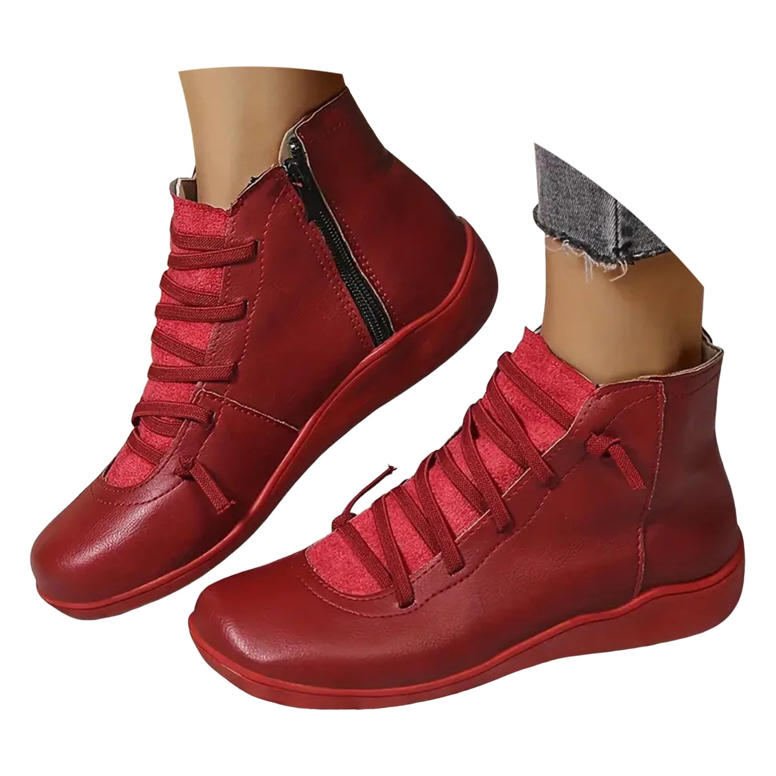 Flat sneaker boots online