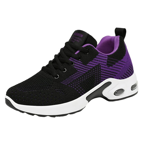Women's Fashion Sneakers Air Cushion Running Shoes Lightweight Mesh Gym Walking Breathable