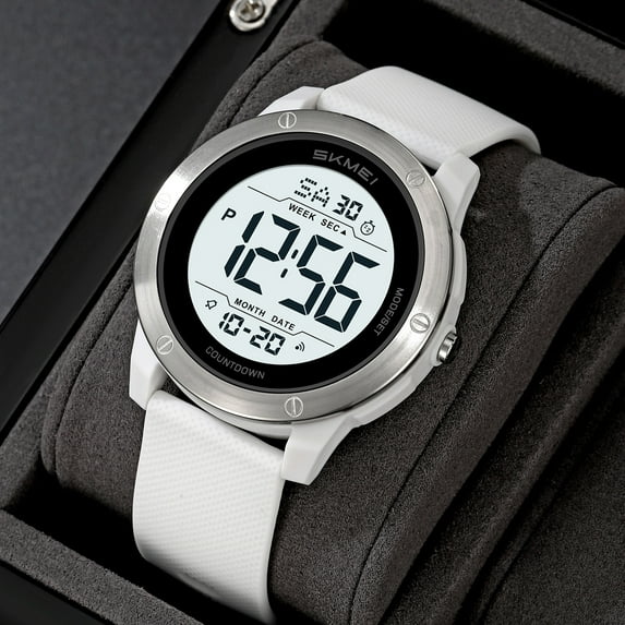 Women's Fashion Sports Digital Watch - Multifunctional Alarm Clock, Water-Resistant, Perfect for Students