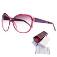 thumbnail image 1 of Women's Fashion Square Sunglasses Colorful Frame Gradient Lens Sunglasses, 1 of 4