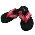 thumbnail image 1 of Women's Fashion Strap Casual Thongs Flat Flip Flop Light Weight Sparkling Sandal Flip Flops Slipper, 1 of 4
