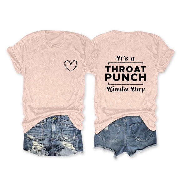 Women's Fashion T-Shirts Casual Loose Fit Daily Print O Neck Short Sleeve Tees Comfortable Breathable Summer Top