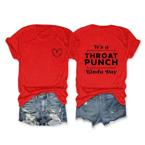 Women's Fashion T-Shirts Casual Loose Fit Daily Print O Neck Short Sleeve Tees Comfortable Breathable Summer Top