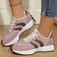 thumbnail image 1 of Women's Fashion Thick Sole Shoes, Breathable Walking Shoes, Comfortable Support, 1 of 3