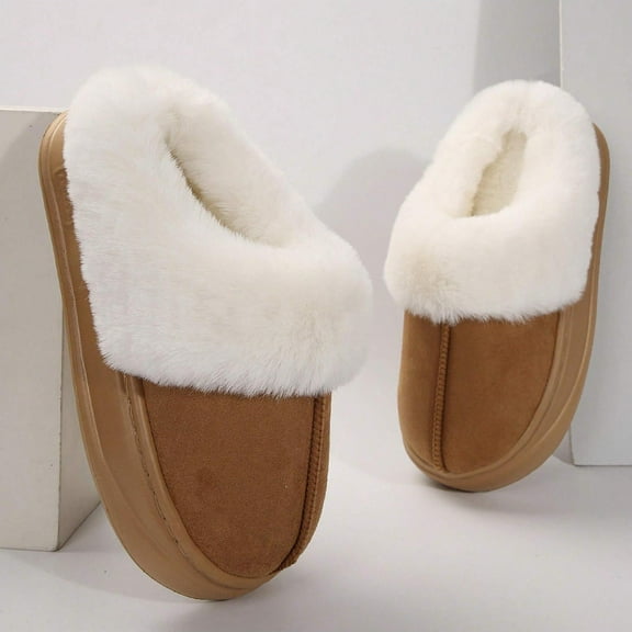 Women’s Fashion & Trendy Boots - Cozy Winter Slippers with Anti-Slip Design for Indoor & Outdoor Use