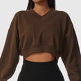 thumbnail image 1 of Women's Fashion Versatile Casual V-Neck Pullover Top, 1 of 4
