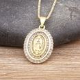 thumbnail image 1 of Women's Fashion Vintage Virgin Mary Necklace, 1 of 2
