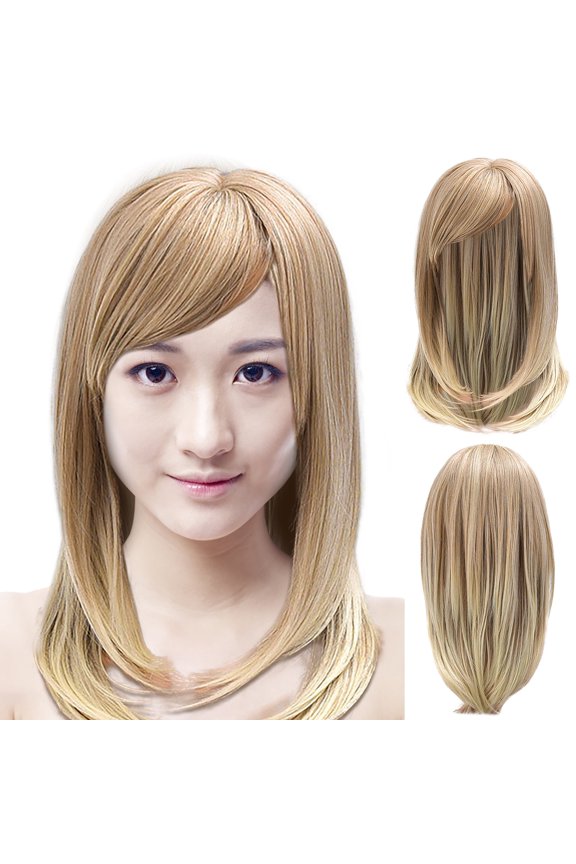 Women's Fashion Wig - Brown Synthetic Short Wig, High Temperature Silk, Adjustable Cap, Soft Wave Hair, Daily Wear, Party, Cosplay, Halloween, Christmas, Thanksgiving Wedding, Halloween, Christmas,S