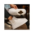 thumbnail image 1 of Women's Fashion Winter Platform Suede Boots with Fuzzy Fluffy Design - Outdoor, 1 of 9