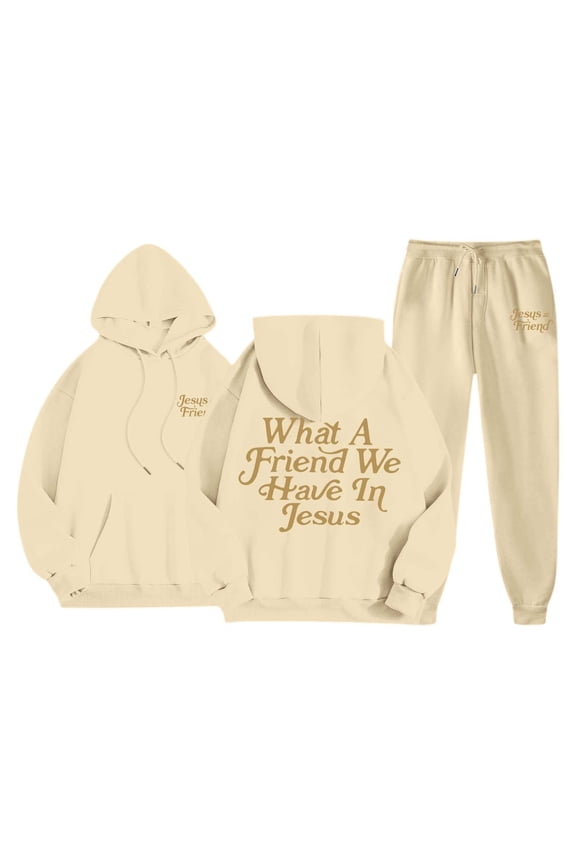 Women's Fashionable Hooded Long Sleeve Printed Sweatshirt With Pockets And Matching Pants Set Womens Pantsuit Two Piece Pantsuit Tailo Womens Suit plus Size Pant Suits for Wedding Guest Smart Casual