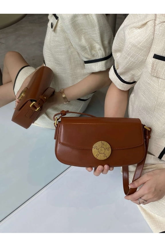 Women's Fashionable Premium Leather Purse - Trendy Small Crossbody Satchel with Unique Look