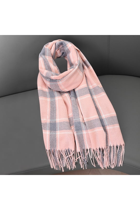 Women's Fashionable Printing Soft Friendly Scarf Warm Thick Wool Scarf Accesorios de ropa cómodos