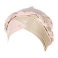 thumbnail image 1 of Women's Fashionable Solid Color Striped Bow Headscarf Ladies Hat Women Extra Large Cap French Cabaret Hat Artist Hat Girls Sock Hat Men Aka Winter Hat French Barrette Hat Women Womens Knit Hats Artist, 1 of 3