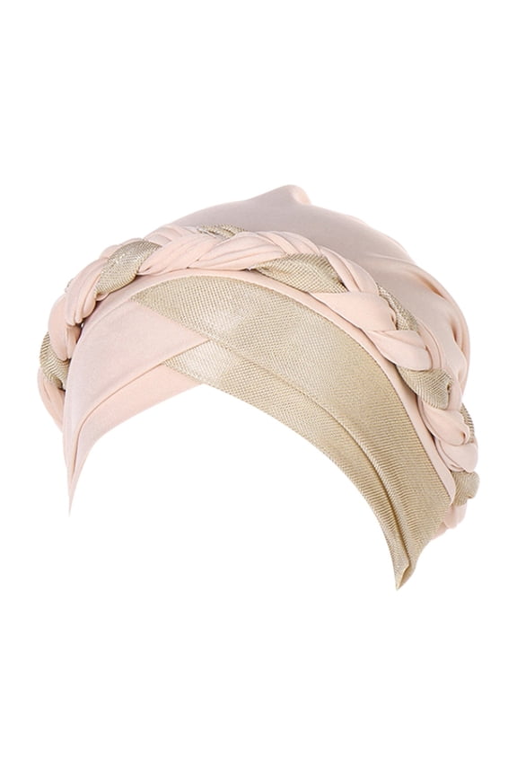 Women's Fashionable Solid Color Striped Bow Headscarf Ladies Hat Women Extra Large Cap French Cabaret Hat Artist Hat Girls Sock Hat Men Aka Winter Hat French Barrette Hat Women Womens Knit Hats Artist