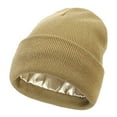 thumbnail image 1 of Women's Fashionable Solid Knitted Hats for Autumn Winter Warm Woolen Ear Headwear, 1 of 2