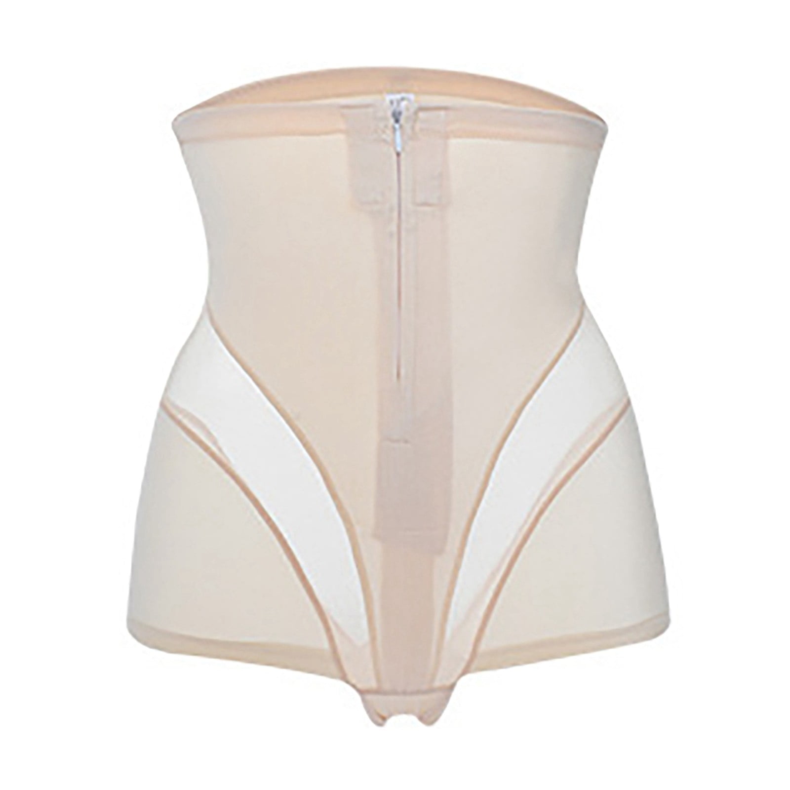 Women's Fashionable Zipper Waist Cincher Pants High Waist Lifting