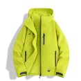 thumbnail image 1 of Women's Fashionable and Comfortable Outdoor Windproof and Waterproof Jacket Fluorescence Yellow S, 1 of 3
