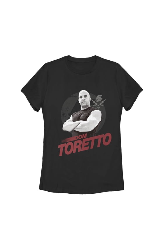 Women's Fast & Furious Don't Mess with Toretto  Graphic Tee Black Small