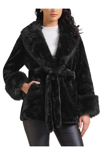 Shaggy Jacket Black