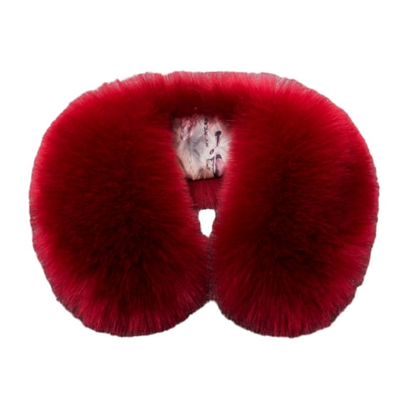 Women's Faux Fur Collar Scarf Wrap Cold Winter Neck Warmer