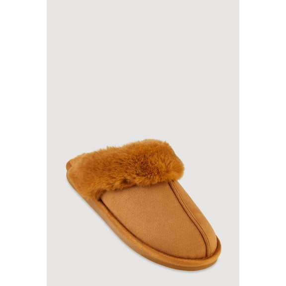 Women's Faux Fur Lined Slippers