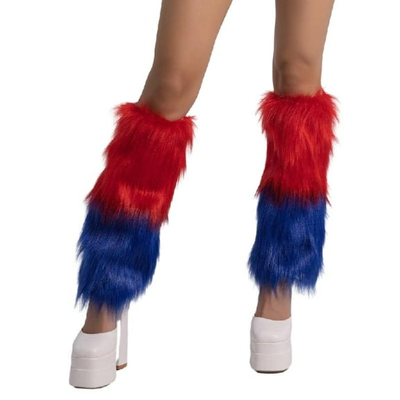 Women's Faux Furs Leg Warmers Fuzzy Leg Warmers Soft Boot Cuffs Cover
