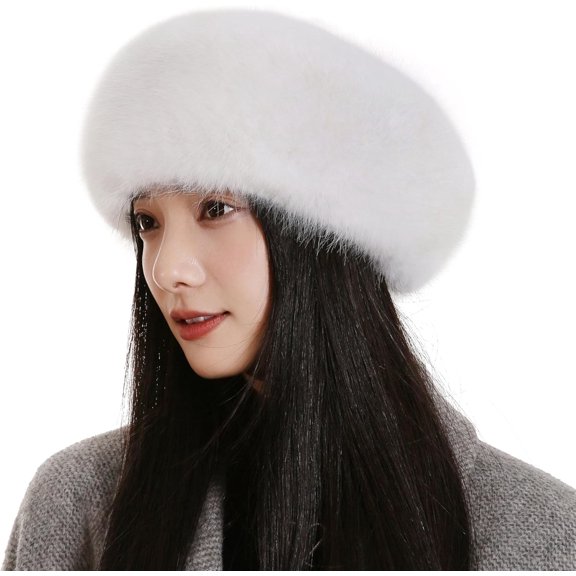 Women's Faux  Headband with Stretch Earwarmer, Winter ski Headband