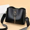 thumbnail image 1 of Women's Faux Leather Crossbody Bag Soft Large Capacity Shoulder Purse Multi Pocket Handbag For Daily Work Travel Shopping, 1 of 9