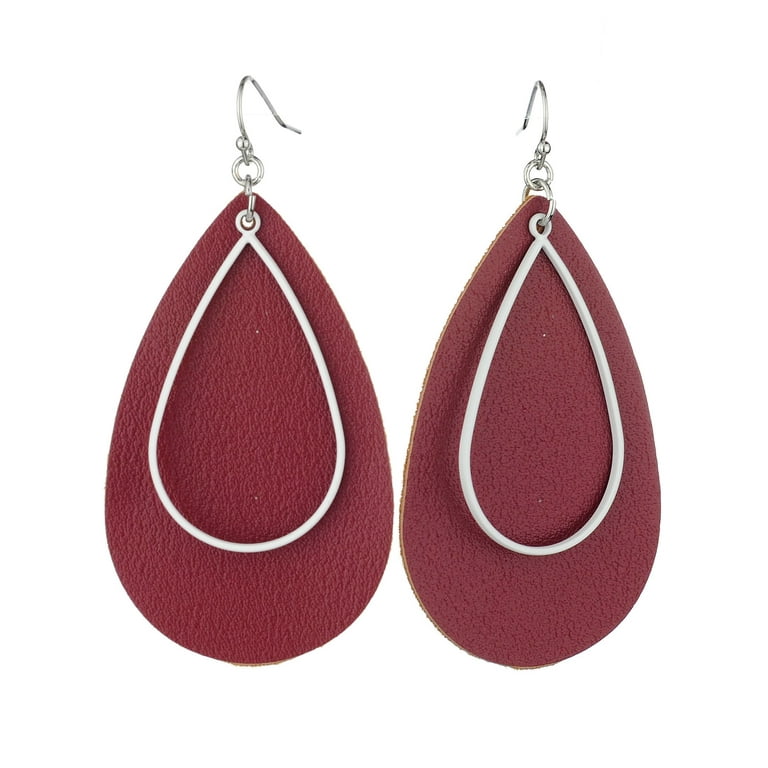 Burgundy shop costume jewelry