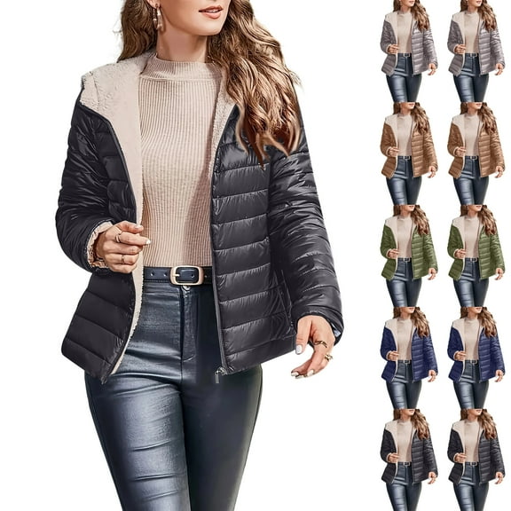 Women's Faux Suede Button Jacket Oversized Gathered Hem Short Length Coat Casual Vintage Outerwear with Pockets for Winter Comfort, Daily Wear, and Holiday Activities,Camel,S