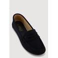 thumbnail image 1 of Women's Faux Suede Penny Loafers, 1 of 3