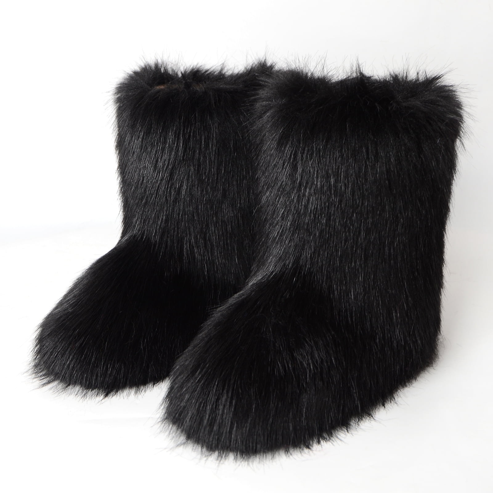 sneaker boot with fur