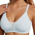 thumbnail image 1 of Women's Feeding Saggy Maternity Underwear Seamless Bra Pregnancy Open Button Feeding Bra One Shoulder Sports Bras for Women Sports Bra with Clasp Womens Sports Bras plus Size Womens Bras Underwire, 1 of 3