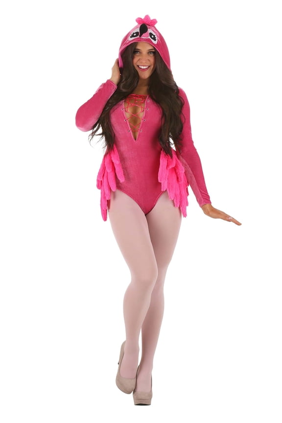 Women's Feisty Flamingo Costume