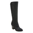 thumbnail image 1 of fergalicious women's tender wide calf knee high boot, black, 6 m us, 1 of 7