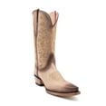 thumbnail image 1 of Women's Ferrini Grace Leather Boots Handcrafted Snip Toe Natural, 1 of 6
