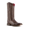 thumbnail image 1 of Women's Ferrini Jane Leather Boots Handcrafted Chocolate, 1 of 6