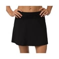 thumbnail image 1 of FILA Women Core Flare 15  Skort, Color: Black, Size: XL (TW153KH2-001-XL), 1 of 3