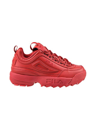 Fila Disruptor Ii Graffiti Womens Shoes Size 10, Color: Pure  White/Grafitti/Red/Fila White