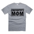 thumbnail image 1 of Women's Firefighter Shirts Firefighter's Mom Shirt Mother's Day Firefighter Shirts Mothers day Gifts (4X-Large Grey), 1 of 6