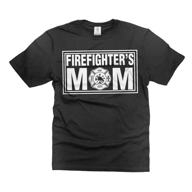 Women's Firefighter Shirts Firefighter's Mom Shirt Mother's Day Firefighter Shirts Mothers day Gifts