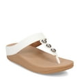 thumbnail image 1 of Women's FitFlop, Fino Mirror Dome Toe-Post Sandal, 1 of 7