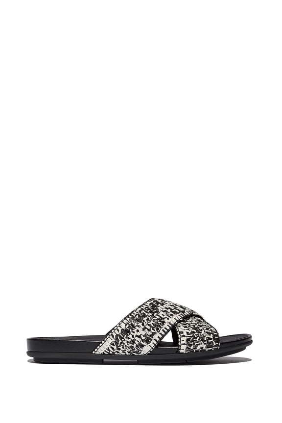 Women's Gracie Woven Cross Slides