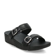 Womens FitFlop, Lulu Adjustable Buckle Slide Sandal
