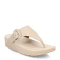 thumbnail image 1 of Women's FitFlop, Lulu Covered Buckle Thong Sandal, 1 of 7