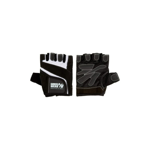 Women's Fitness Gloves - Black/White
