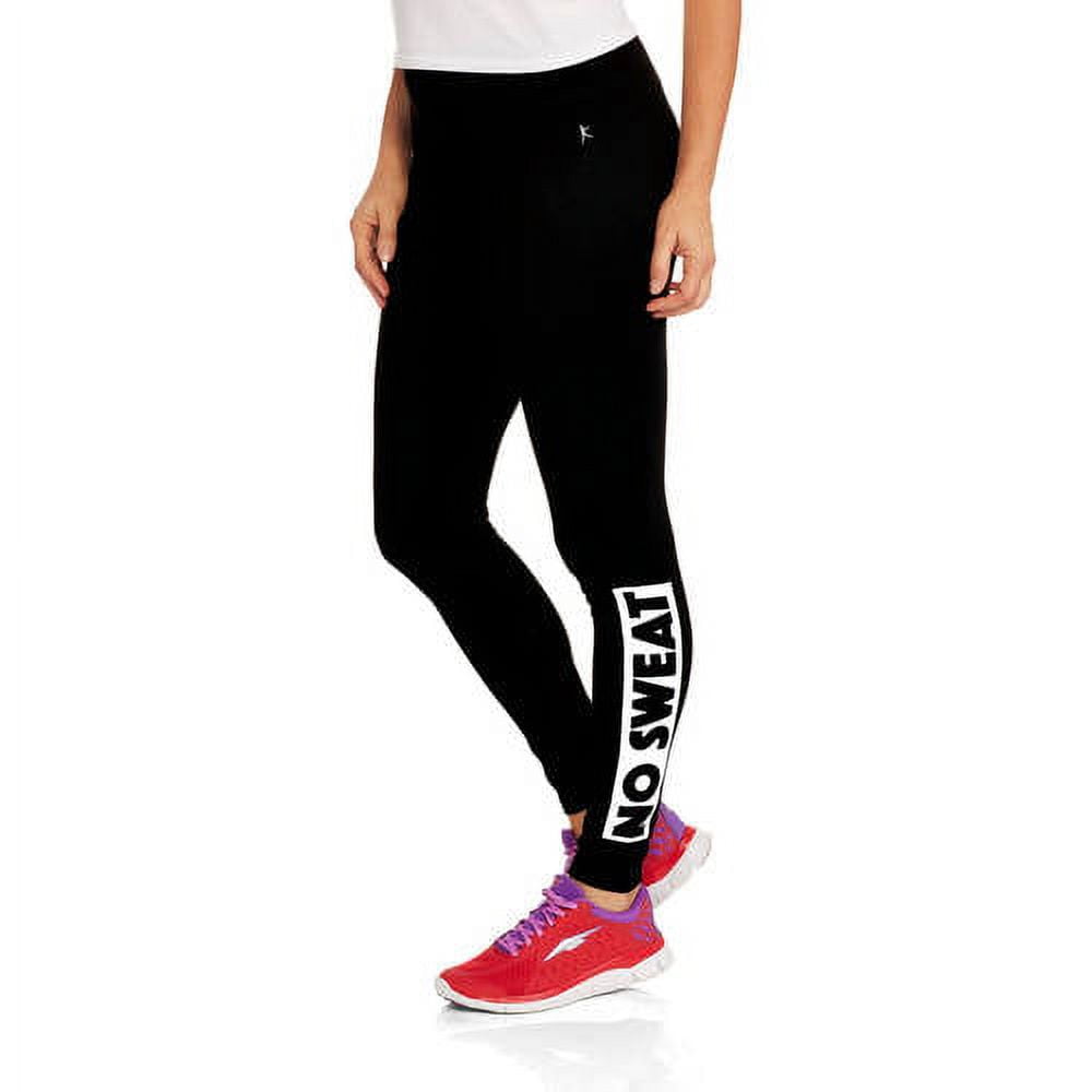 Women's Fitspiration Active Graphic Legging - Walmart.com