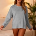 thumbnail image 1 of Women's Flannel Pajama Tops Long Sleeve Fuzzy Fleece Pj Shirts Fall Winter Soft Sleepwear Home Loungewear, 1 of 6